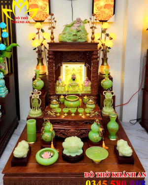 Bộ bàn thờ Thần Tài mệnh Mộc Hỏa