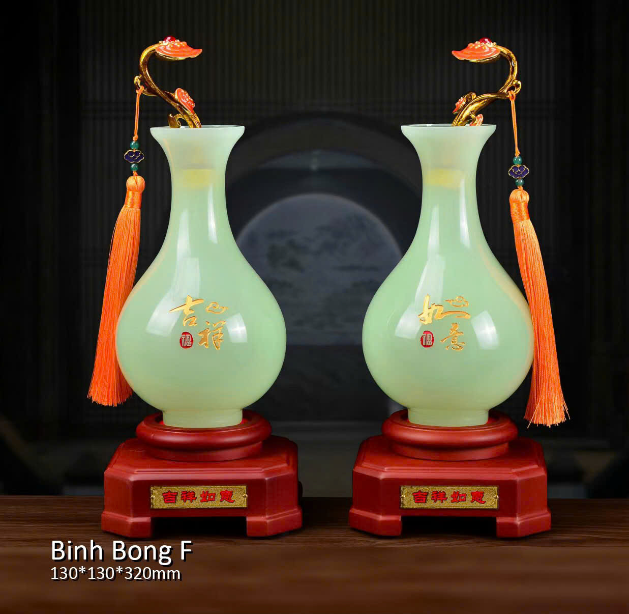 Bộ Bàn Thờ Thần Tài Dát Vàng Cao Cấp Cho Mệnh Mộc – Thủy Bộ Bàn Thờ Thần Tài Dát Vàng Cao Cấp Cho Mệnh Mộc – Thủy - Ảnh 7