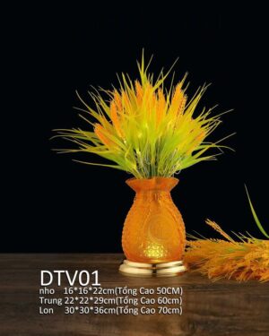 Đèn Bình Bông Lúa Thủy Lưu Ly